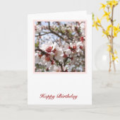 Spring Birthday Kaart (Gele Bloem)