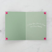 Spring Birthday Kaart (Binnen)