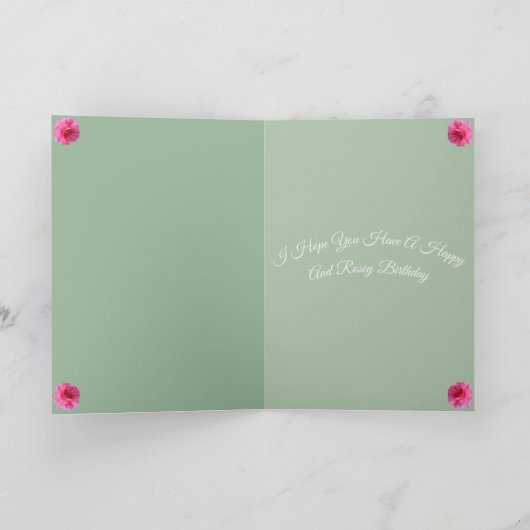 Spring Birthday Kaart (Binnen)