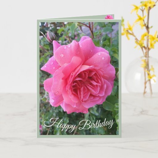 Spring Birthday Kaart (Gele Bloem)