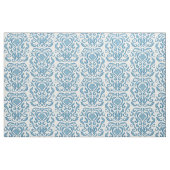 Spring blauw en wit damast stof (Fat Quarter)