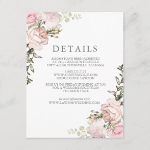 Spring Bloemen Details Kaart