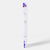 Spring Bloemen en Bijen iPhone Case (Achterkant / Links)
