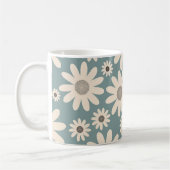 Spring bloemenprint voor een lichte en vrolijke st koffiemok (Links)