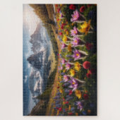 Spring Bloom - Adembenemend Schilderachtig landsch Legpuzzel (Verticaal)