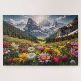 Spring Bloom - Adembenemend Schilderachtig landsch Legpuzzel