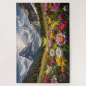 Spring Bloom - Adembenemend Schilderachtig landsch Legpuzzel (Verticaal)