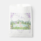 Spring Bloom and Butterflies Deer Baby Shower  Bedankzakje (Voorkant)