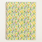Spring Bloom Burst Pattern Planner (Voorkant)