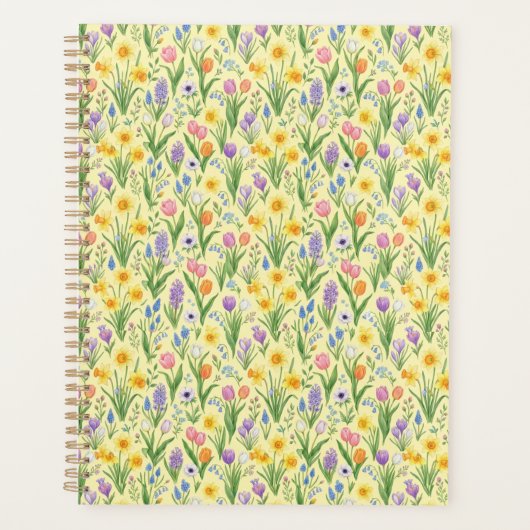 Spring Bloom Burst Pattern Planner (Voorkant)