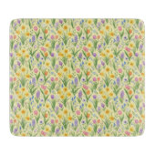 Spring Bloom Burst Pattern Snijplank (Voorkant)