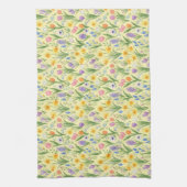 Spring Bloom Burst Pattern Theedoek (Verticaal)