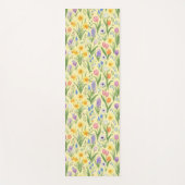 Spring Bloom Burst Pattern Yogamat (Voorkant)