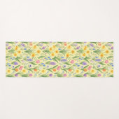 Spring Bloom Burst Pattern Yogamat (Voorkant (horizontaal))