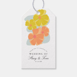 Spring Bloom Cosmos Hand Drawn Wedding Cadeaulabel
