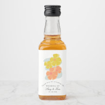 Spring Bloom Cosmos Hand Drawn Wedding