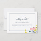SPRING BLOOM FLORAL-websitekaart (Voorkant)