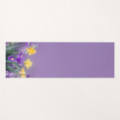 Spring Bloom & Lavender Sky Reversible Yogamat (Voorkant (horizontaal))
