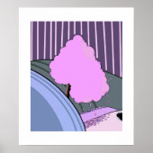 Spring Bloom – Minimal Seasonal Poster by Sklines (Voorkant)