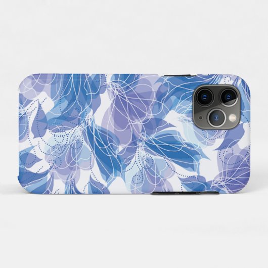 Spring Bloom Paarse Lilacs Flowers Case-Mate iPhone Case (Achterkant (horizontaal))