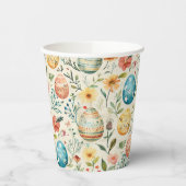 Spring Bloom Pasen 1 Papieren Bekers (Links)