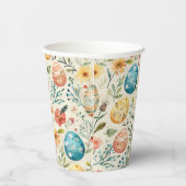 Spring Bloom Pasen 1 Papieren Bekers (Rechts)