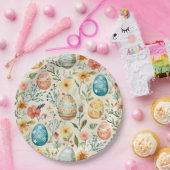 Spring Bloom Pasen 1 Papieren Bordje (Feest)