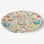 Spring Bloom Pasen 1 Papieren Bordje (Gekanteld)