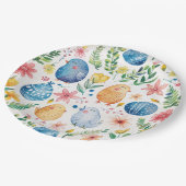 Spring Bloom Pasen 3 Papieren Bordje (Gekanteld)