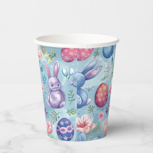 Spring Bloom Pasen 5 Papieren Bekers (Rechts)