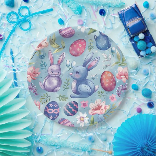 Spring Bloom Pasen 5 Papieren Bordje (Feest)