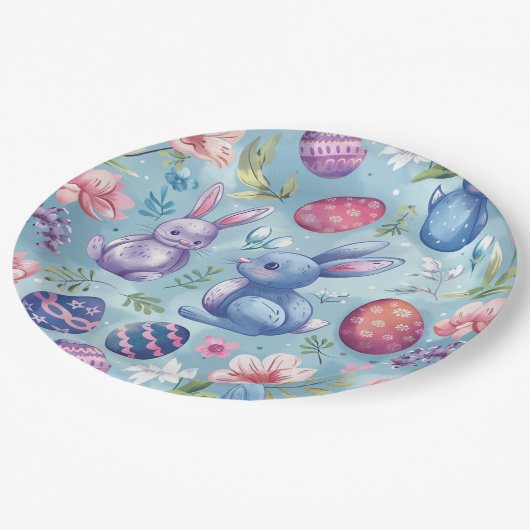 Spring Bloom Pasen 5 Papieren Bordje (Gekanteld)