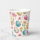 Spring Bloom Pasen 6 Papieren Bekers (Links)