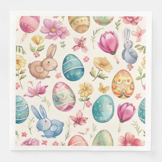 Spring Bloom Pasen 6 Servet (Voorkant)