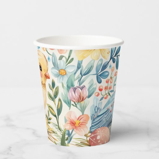 Spring Bloom Pasen 7 Papieren Bekers (Voorkant)