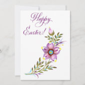Spring Bloom Pasen Groet Feestdagenkaart (Voorkant)