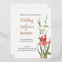 Spring Blooming Tulip Floral Wedding