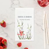 Spring Blooming Tulip Floral Wedding Servet (Insitu)