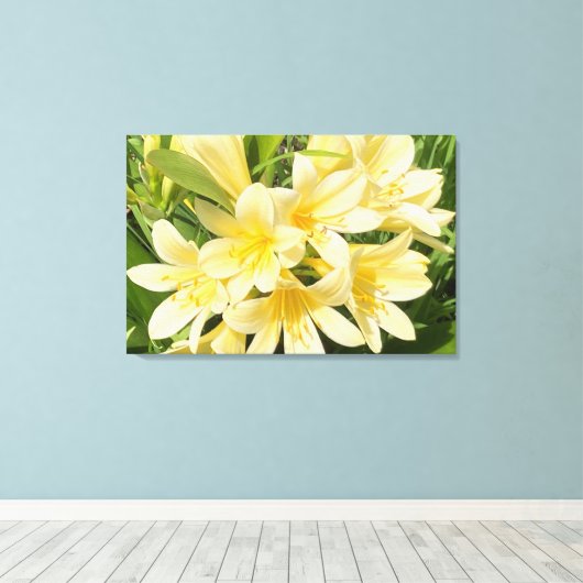 Spring Blooms Canvas Afdruk (Insitu (Houten vloer))