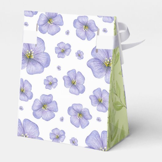 Spring Blooms Favor Box Bedankdoosjes (Achterkant)