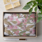 Spring Blooms Floral Design in Roze, Olive Green Tissuepapier (Geschenk)