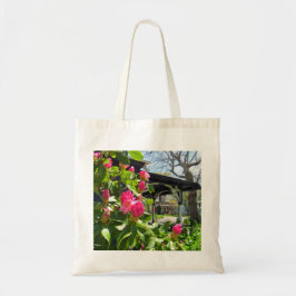 Spring Blooms in Cottage City - Martha's Vineyard Tote Bag