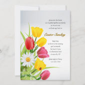 Spring Blooms Pasen Kaart (Voorkant)