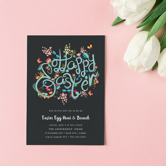 Spring Blooms Pasen Kaart