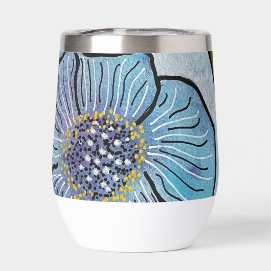 Spring Blooms Waterfles (Achterkant)