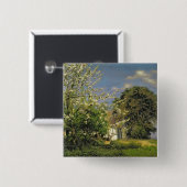 Spring Blossom, 1908 Vierkante Button 5,1 Cm (Voorkant /achterkant)