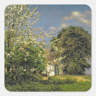 Spring Blossom, 1908 Vierkante Sticker