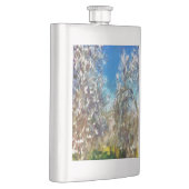 Spring Blossom Almond Tree Pointillism Artwork Flacon (Rechts)