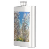 Spring Blossom Almond Tree Pointillism Artwork Flacon (Links)