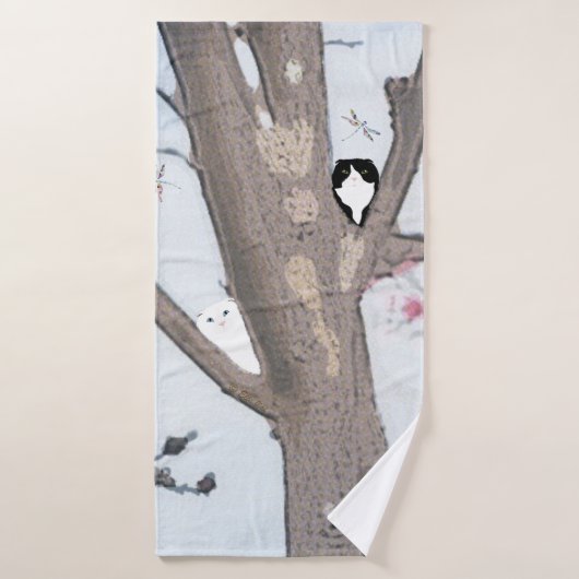 Spring Blossom Badhanddoek (Badhanddoek)